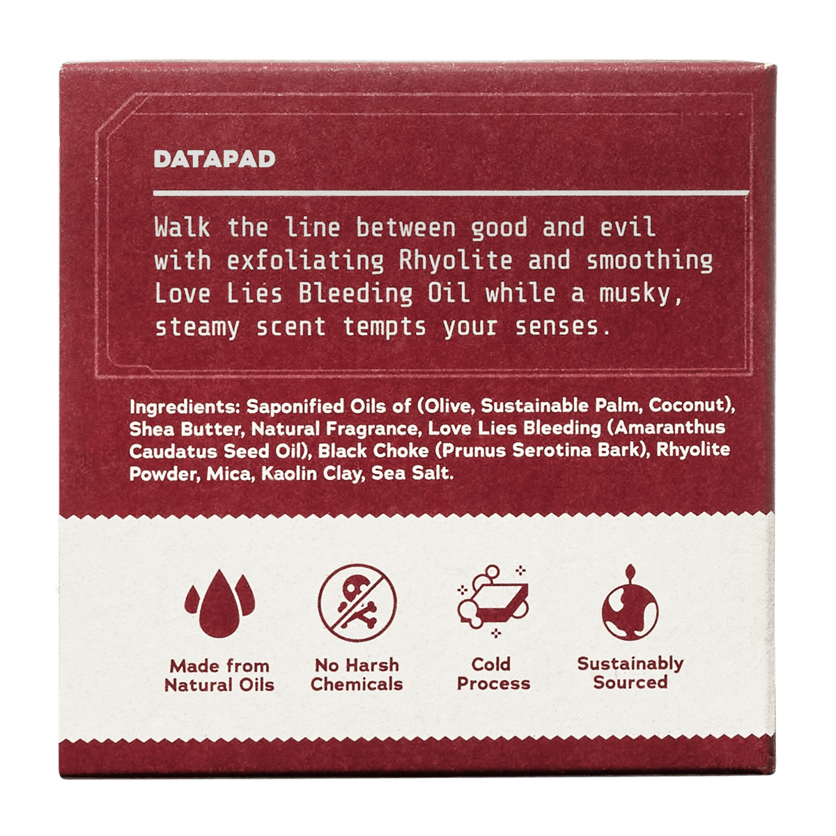 Dr. Squatch Suds of Darkness bar soap — product photo 4 of 5