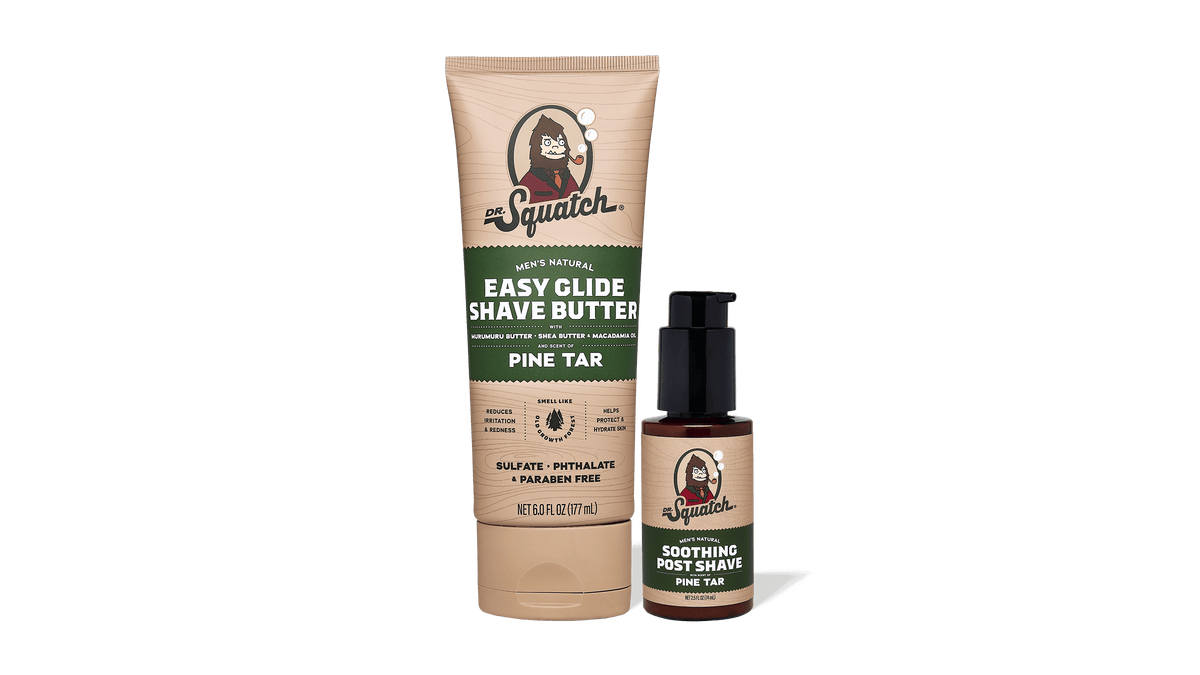 Premium Pine Tar Smooth Shave Bundle