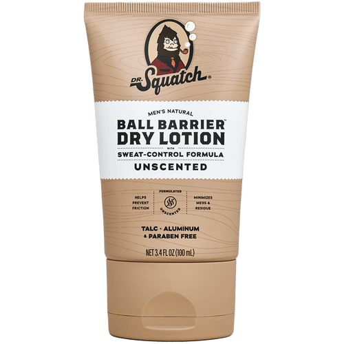 Dr. Squatch Ball Barrier Dry Lotion Subscription ball care product package