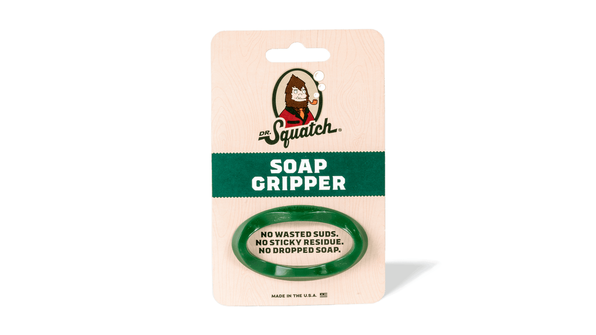 Dr. Squatch Soap Gripper packaging