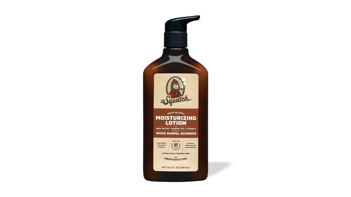 Premium Wood Barrel Bourbon Lotion