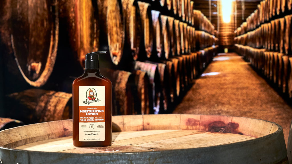 Premium Wood Barrel Bourbon Lotion